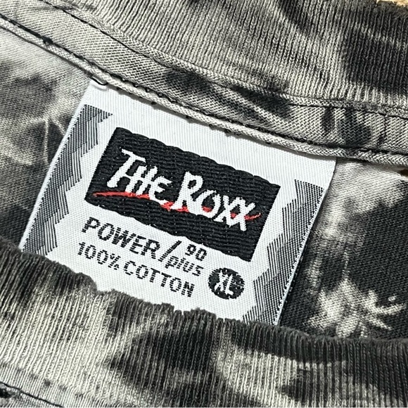 Vintage 90s The Roxx Motorcycle Tie Dye T-Shirt Size XL - Picture 3 of 4